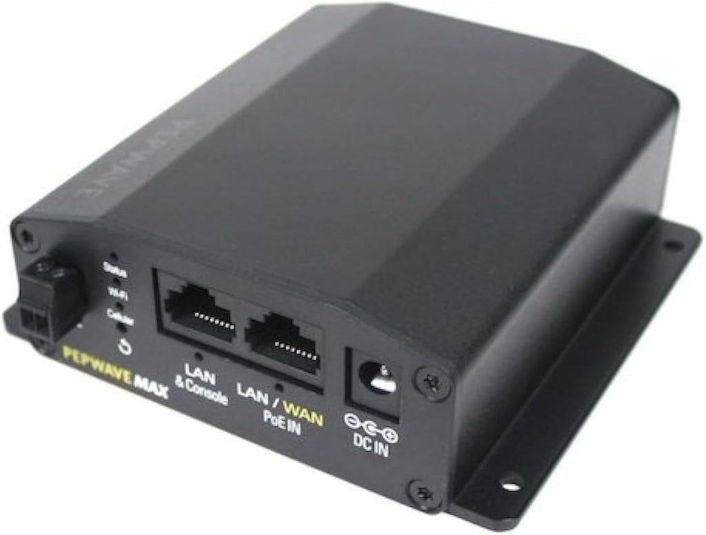 Peplink MAX BR1 Mini LTE (CAT-4) | Home Businesses and Outdoor Activities 4G LTE Router | Reliable Hotspot | Redundant SIM Slot | Embedded LTE Modem | MAX-BR1-MINI-LTE-US-T