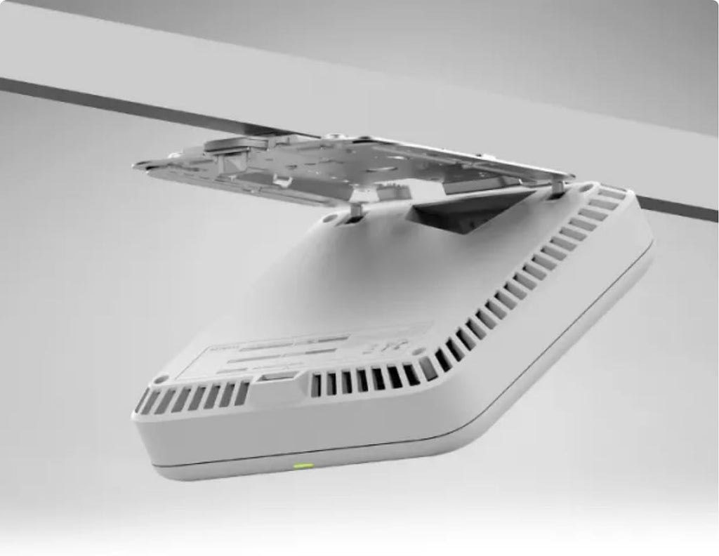NETGEAR WBE750 Tri-Band 𝐖𝐢𝐅𝐢 𝟕 18.40 Gbps Access Point | 6 GHz | Ceiling and Wall Mount Included | Cloud Care's 3-Year Warranty SupportPlus Included