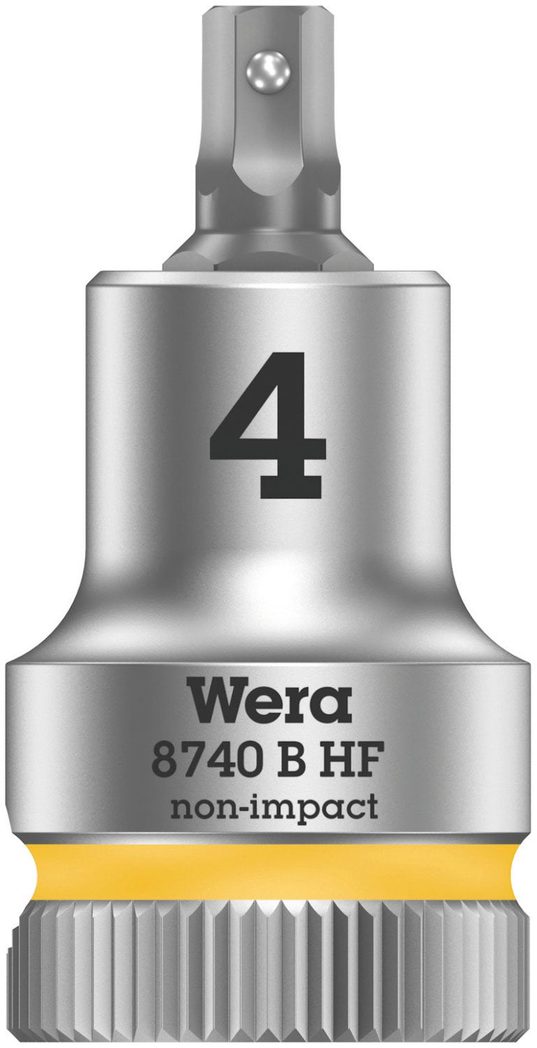 Wera 05003971001 Belt B 2 Zyklop In-Hex-Plus bit socket set with holding function, 3/8' drive, 8 pieces