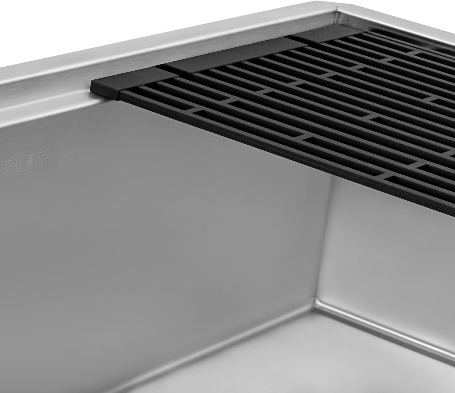 Ruvati Hex Bottom 30-inch Workstation Scratch Resistant Embossed Texture Kitchen Sink Stainless Steel - RVH8630