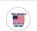 1000 Pcs Mini 1.25' For USA Against President Donald: Political Pro-America Anti-Trump No Trump Pinback Button Pin Brooch for Jackets, Backpacks, Hats