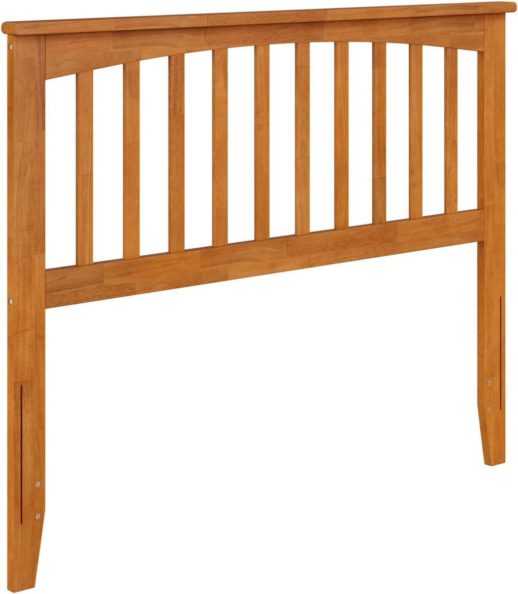 AFI, Mission Full Solid Wood Headboard, Light Toffee