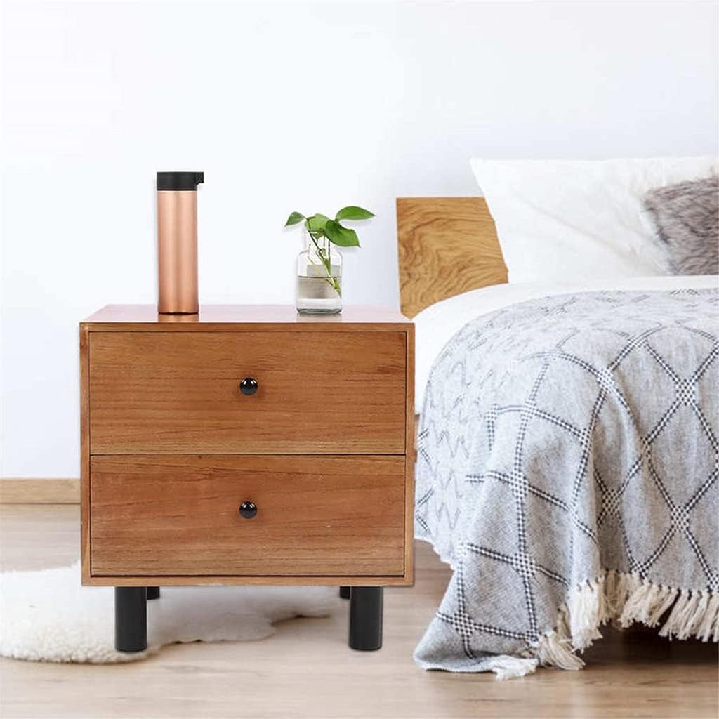 Nightstand 45x38x47cm Bedside Cabinet Table Night Stand Storage Nightstand with Two Drawers for Living Room Bedroom Full of Stars
