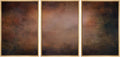 SIGNWIN Framed Canvas Print Wall Art Set Rustic Abstract Warm Brown Gradient Illustrations Modern Scenic Colorful Ultra for Living Room, Bedroom, Office - 24'x36'x3 Natural