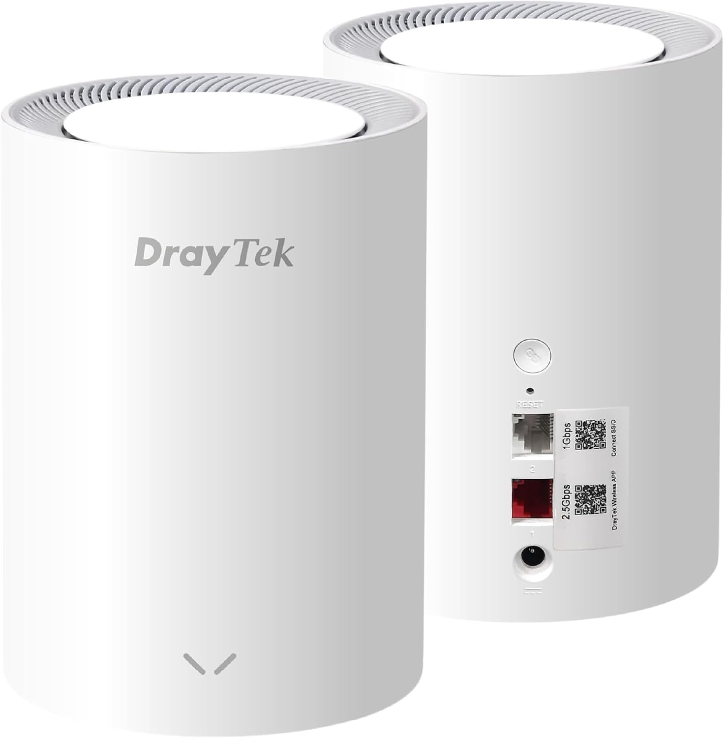 DrayTek Vigor AP805 Mesh AX3000 Wireless Access Point, 2.5GbE Uplink, additional 1GbE for Wired Connectivity, Cylinder Form-Factor