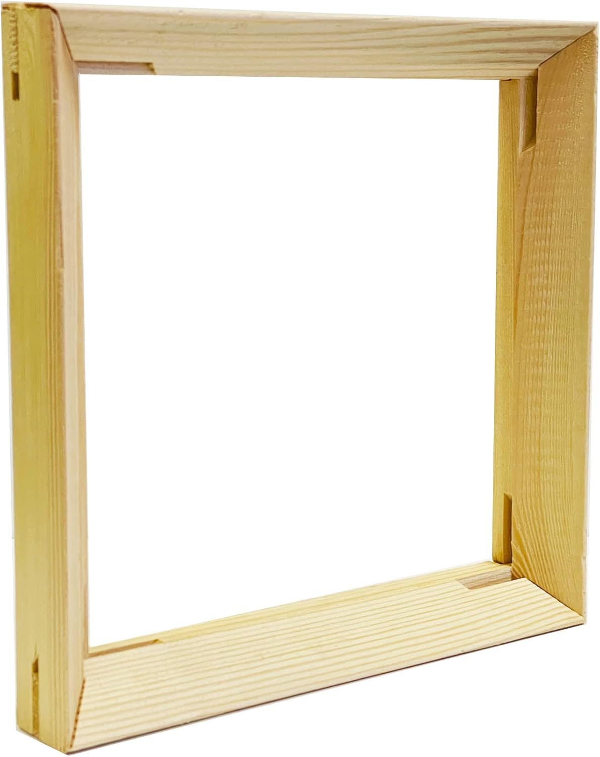 84' 2 PK 1.5' Deep Canvas Stretcher Bars - Solid Wood Frame for Stretching, Oil Paintings, Needlework - Extra Large Custom Size 6-96'