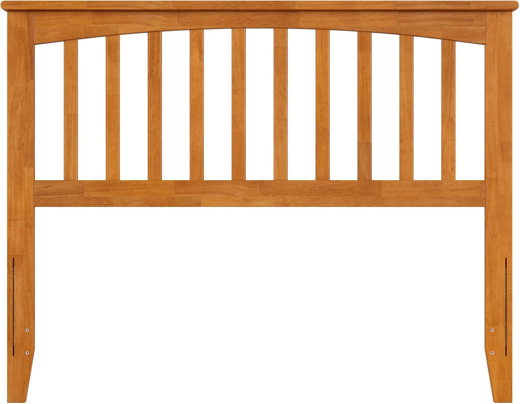 AFI, Mission Full Solid Wood Headboard, Light Toffee