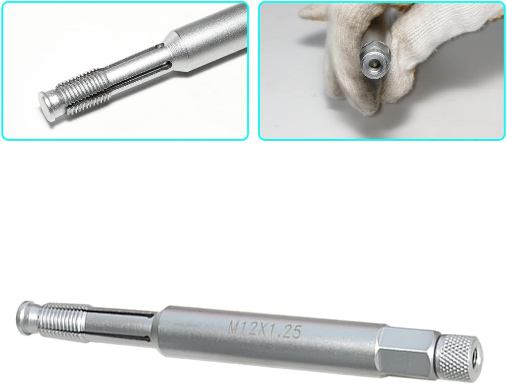 DPTOOL Back Tap Spark Plug Thread Repair Tool 14mm 12mm 18mm 10mm 8mm M8 M10 M12 M14 M18 Thread Chase Tap Kit