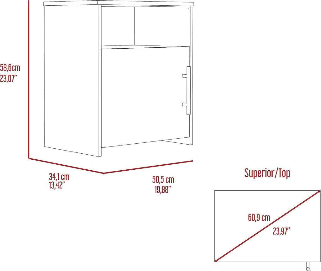 3-Piece Bedroom Set Wardrobe and 2 Nightstands, Easy Assembly Storage Suite with Drawers, Black