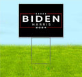 Biden Harris 2024 (18' x 24') Yard Sign, Quantity Discounts, Multi-Packs, Includes Metal Step Stake, Bandit, New, Advertising, USA | Election, Political, Democrat, Vote