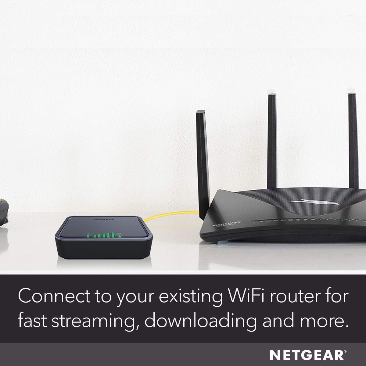 NETGEAR 4G LTE Broadband Modem - Use LTE as primary Internet Connection (LB1120) (Renewed)