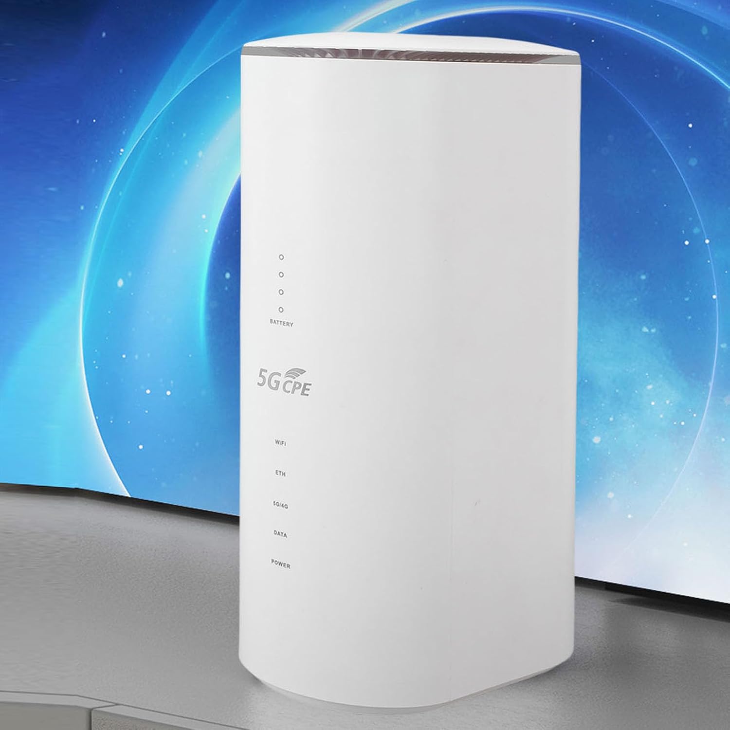 Fabater 5G CPE Router, WiFi 6 Dual Band 1201 Mbps 5 GHz & 574 Mbps 2.4 GHz, 4x4 MIMO 5G Antenna with SIM Card Slot for 32 Devices, for Home Office Indoor Wireless Internet (US)