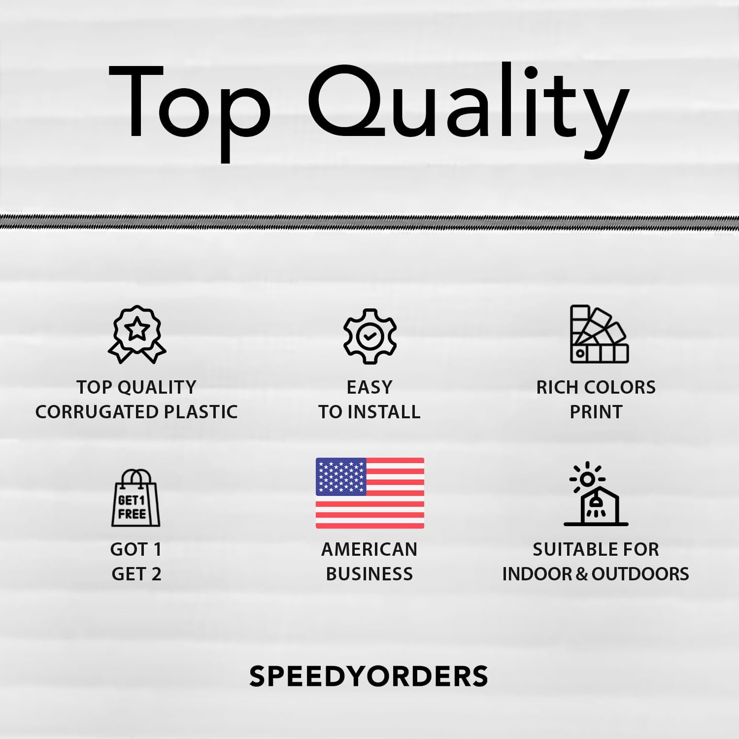 SPEEDYORDERS 20QTY Custom Yard Signs With Stakes, Double Sided, Personalized Printed, Full Color, Design Your Own, 18x24 Inches, Plastic, Plant Theme