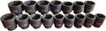16pc 1' Drive Standard S.A.E. Jumbo Deep Impact Socket Set 1-5/8' - 3-1/8'