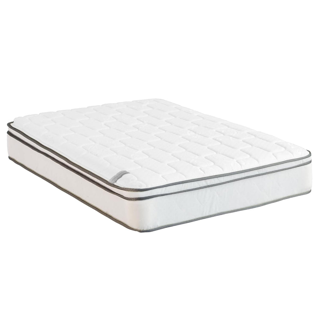 Nutan, 9-Inch Meduim Plush Eurotop Innerspring Mattress, Twin XL