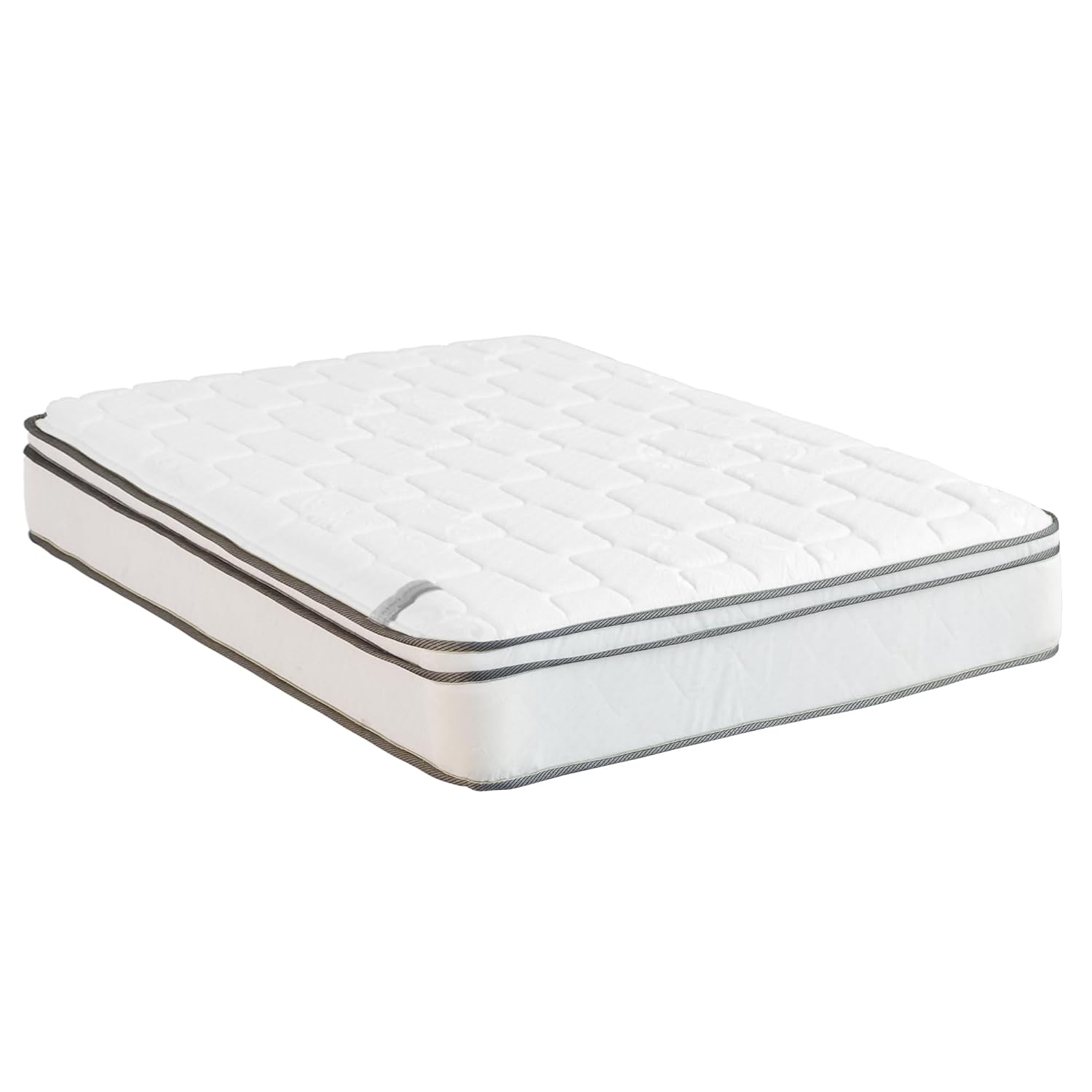 Nutan, 9-Inch Meduim Plush Eurotop Innerspring Mattress, Twin XL