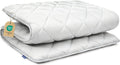 Aircliff Japanese Floor Mattress, Roll Up Tatami Mat, Sleeping Pad, Shikibuton, CertiPUR-US Certified Foam Floor Bed Futon Mattress for Dormitory, Guest Bed, Designed in Japan(Light Grey, Full)