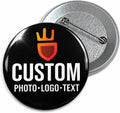 Custom Pins, Personalized Button Pins with Photo, Logo or Text | Custom Pins for Events, Campaigns, Memorials & Gifts | Glossy, Scratch-Resistant