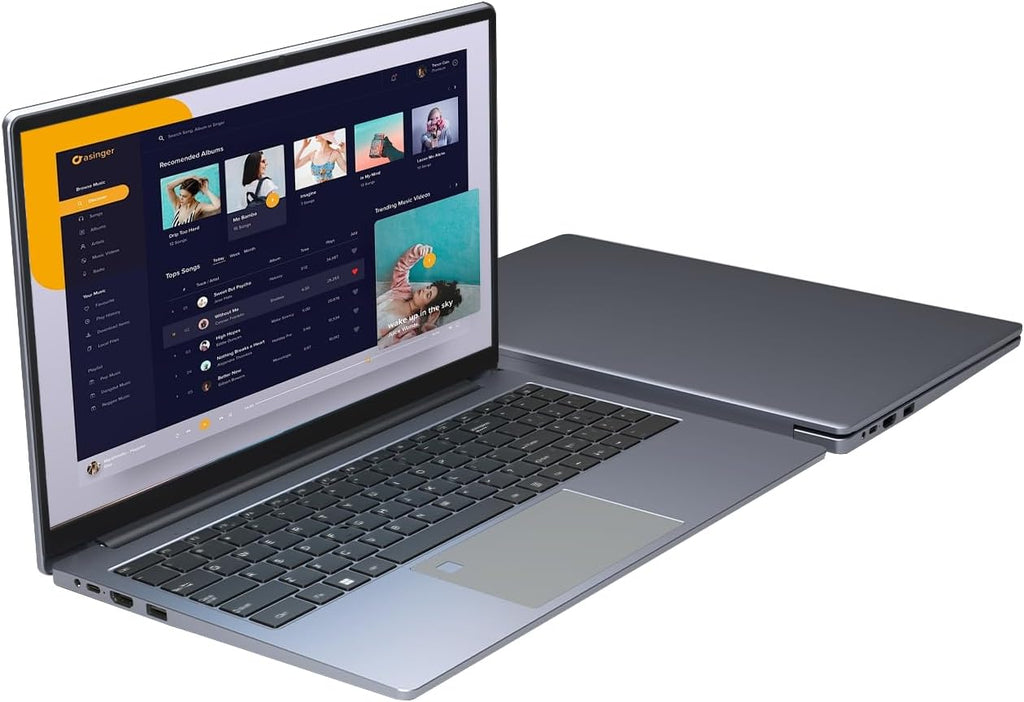 VigoBook G7 15.6-inch Laptop - Ryzen 7 5700U (8C/16T), 16GB RAM, 512GB SSD, WiFi 6, Fingerprint Reader, 58Wh Battery - Grey