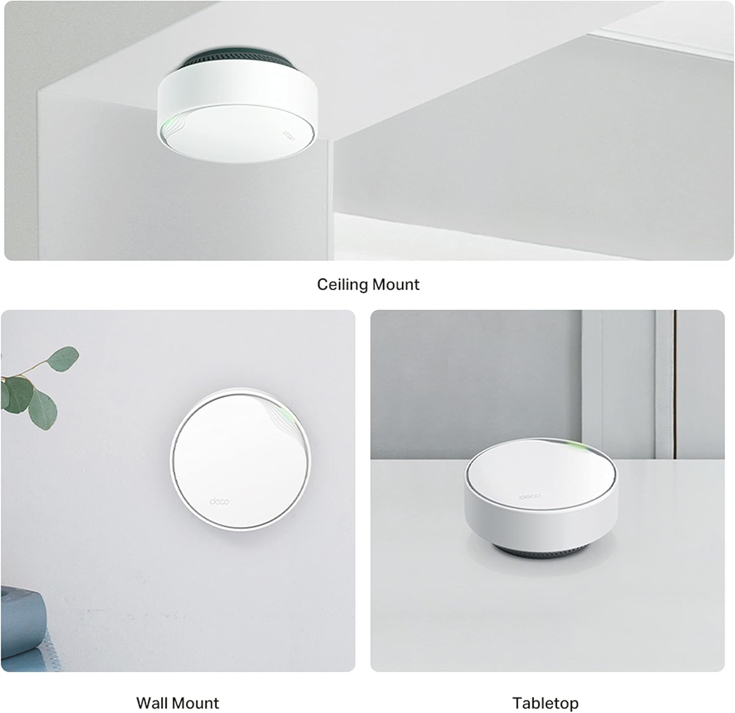 TP-Link Deco X50-PoE(1-Pack) - WiFi Mesh AX3000 Mbps,Dual-Band, Sistema WiFi 6, 1 Puerto 2.5 Gbps + 1 Puerto Gigabit，Hasta 230 m²，conesta Hasta 150 Dispositivo，Compatible con Google Home y Amazon