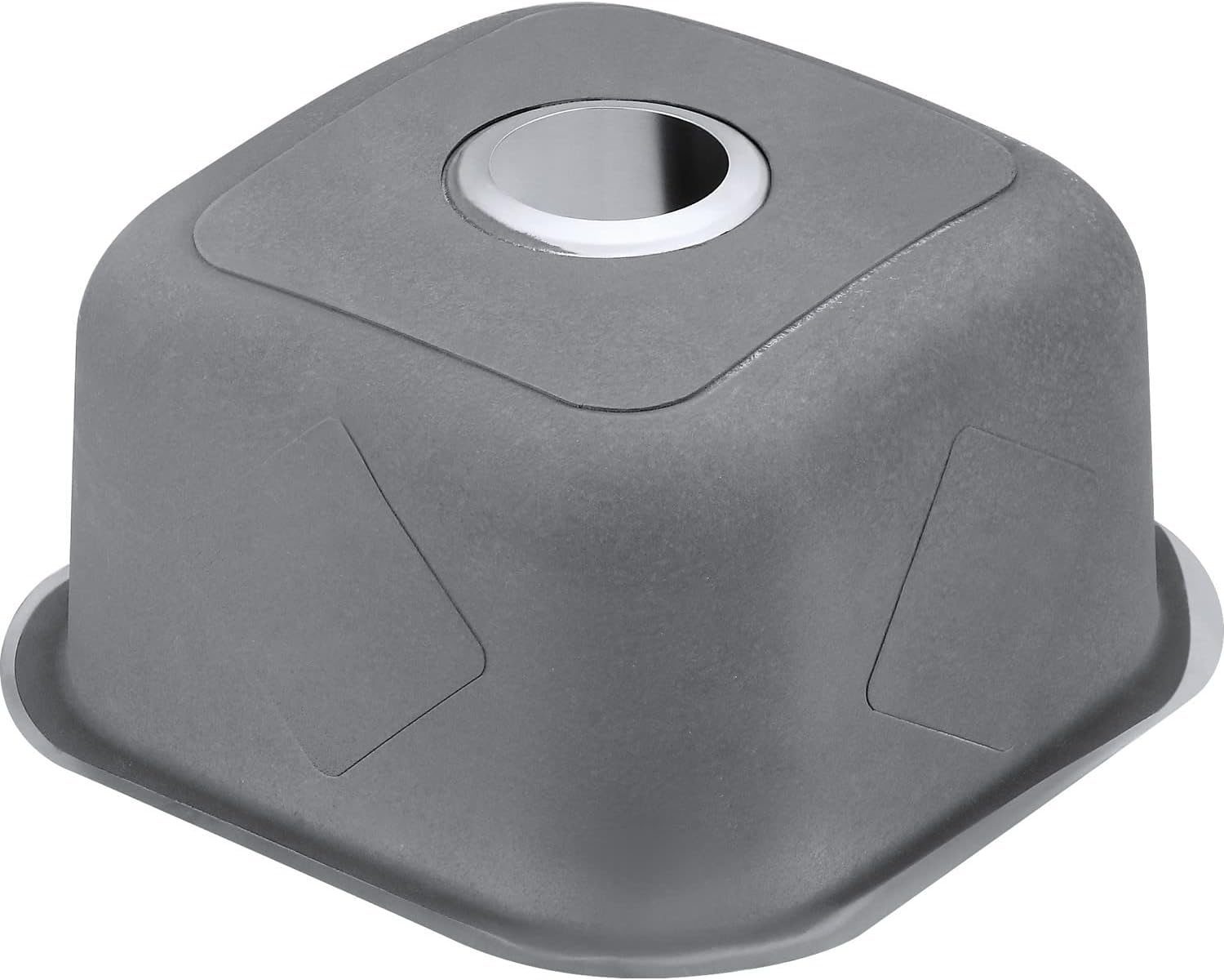 Ruvati 16 x 16 Inch RVM4138 Undermount Bar Sink - 16 Gauge Stainless Steel Kitchen Sink Single Bowl with Brushed Finish hides scratches, Easy-to-Clean Undermount kitchen Sink