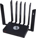 Yunseity WiFi 6 5G Router Dual SIM Cellular Gigabit Ethernet Router with Gigabit WAN LAN Ports for 4K Streaming and 100+ Devices Connectivity (US Plug)
