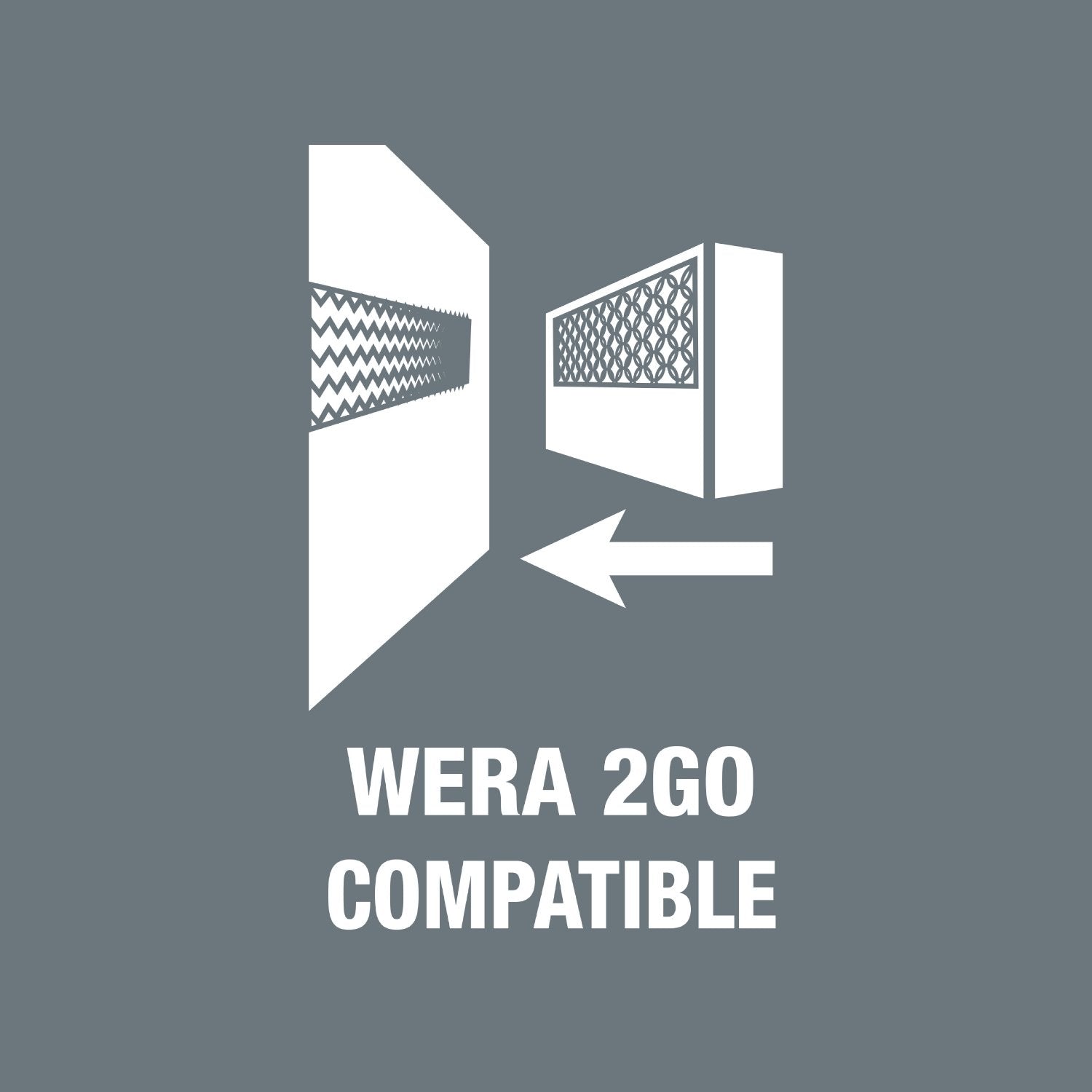 Wera 05003971001 Belt B 2 Zyklop In-Hex-Plus bit socket set with holding function, 3/8' drive, 8 pieces