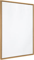 Kate and Laurel Sylvie Blank Framed Canvas Wall Art; 31.5x41.5 Natural; Modern Empty Canvas for Paint-Your-Own Art; Ready to Paint Premium Canvas Already Framed