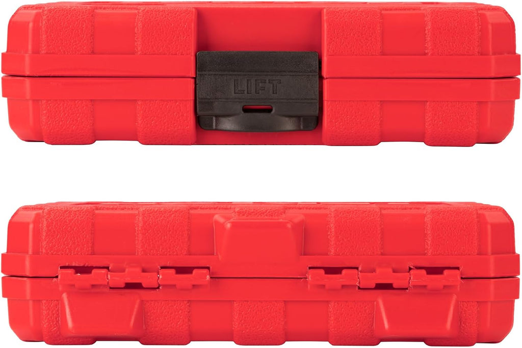 TEKTON 1/2 Inch Drive Thin Wall Impact Flip Socket Set with Case (6-Piece) | SIF92400 (Pack of 6)