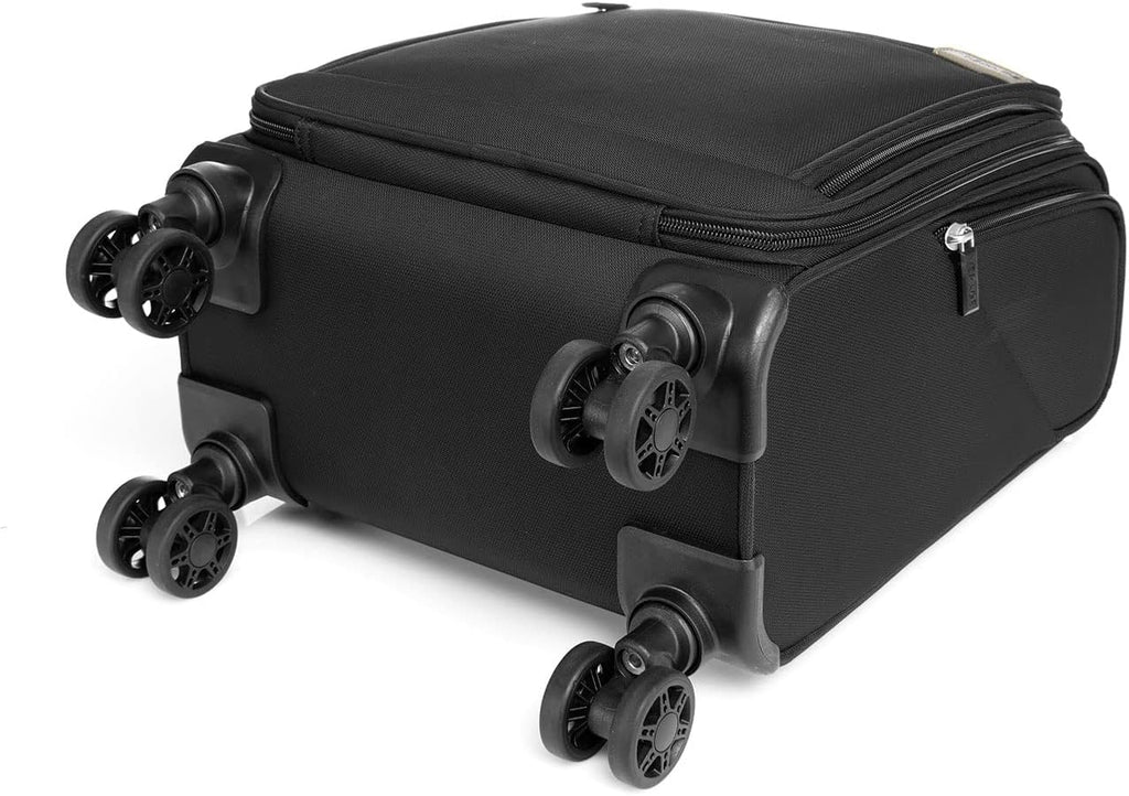 Verage Carry On Underseat Luggage with Wheels & USB Port, 14 Inch Wheeled Spinner Bag Carry-on Luggages for Airlines, Lightweight Suitcase Men Women, Pilots and Crew (14-Inch Compact)