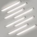 8 Packs 3FT LED Batten Light, Slim Ceiling Surface Mounted Light, 30W, 4000K, IP20, LED Ceiling Lamp for Garage, Shop, Hallway, Office, Market