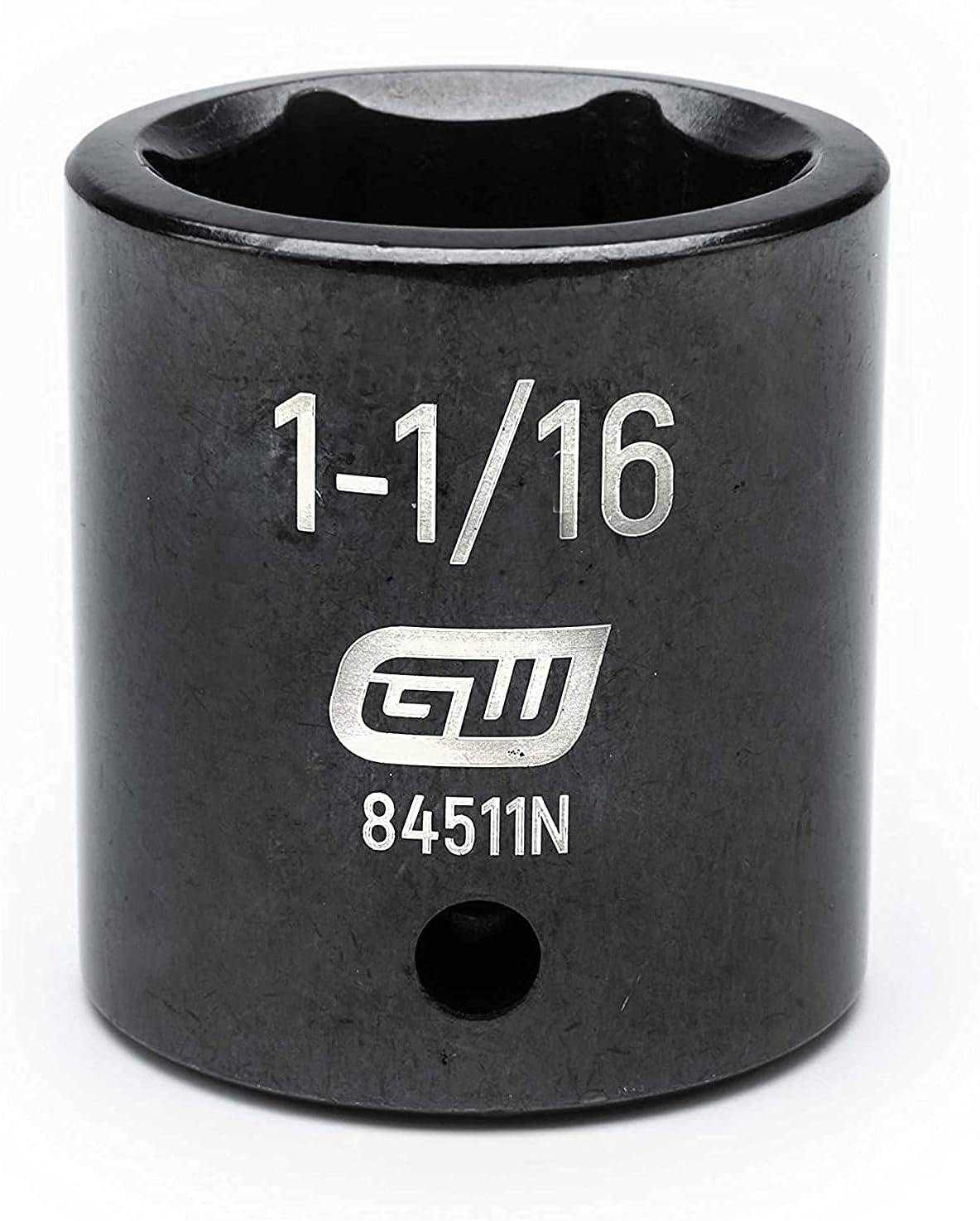 GEARWRENCH 39 Pc. 1/2' Drive 6 Pt. Impact Socket Set, Standard & Deep, SAE - 84947N, Black