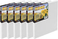 Creative Mark The Edge Deluxe Cotton Stretched Canvas for Painting, 30x40, 6-Pack, 14oz. Primed Weight, Universal Archival Priming, Medium Tooth, Artwork Canvas for Painters of All Levels