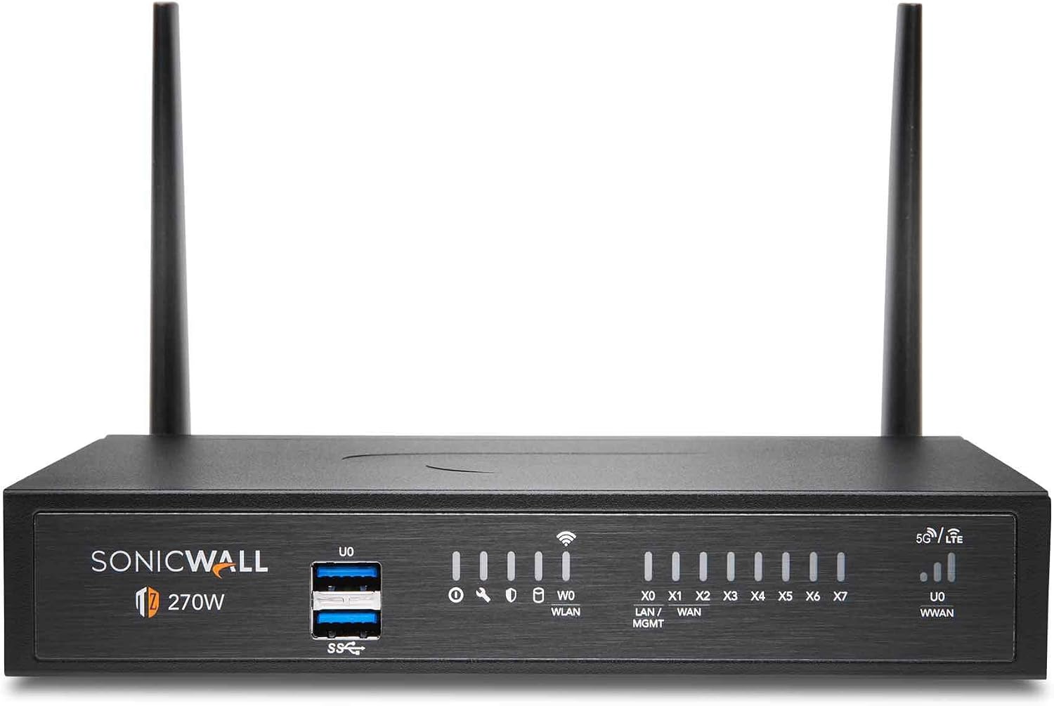 SonicWall TZ270 Wireless AC Network Security Appliance (02-SSC-2823) Bundled with a SonicWall 1 Year 24x7 Support for TZ270W (02-SSC-6643)