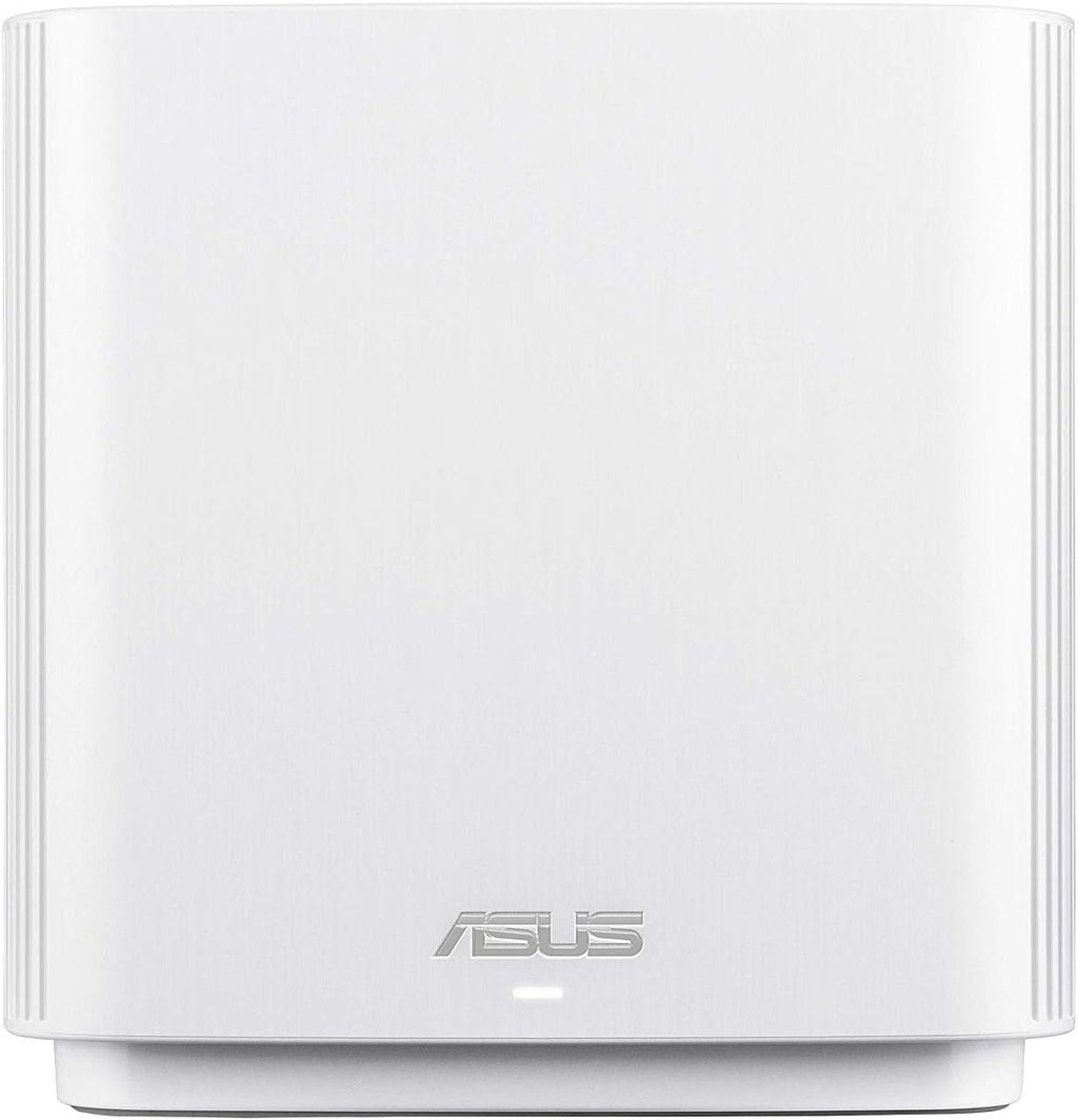 ASUS ZenWiFi AC Whole-Home Tri-Band Mesh WiFi6 (CT8 White 1PK), Coverage up to 1,350 sq.ft or 3+Rooms, 3Gbps, WiFi, Life-time Free Network Security and Parental Controls, 4X gigabit Ports, 3 SSIDs