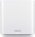 ASUS ZenWiFi AC Whole-Home Tri-Band Mesh WiFi6 (CT8 White 1PK), Coverage up to 1,350 sq.ft or 3+Rooms, 3Gbps, WiFi, Life-time Free Network Security and Parental Controls, 4X gigabit Ports, 3 SSIDs