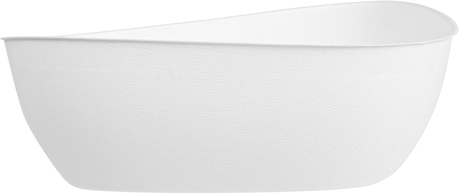 Indo 6.3 Inch Square Palm Plates, 100 Microwavable Palm Leaf Dinner Plates - Freezable, No PFAS Added, Areca Palm Leaf Plates, Oven-Ready, For Hot & Cold Foods - Restaurantware