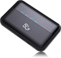 LICAEVEY 5G Mobile Hotspots Portable WiFi, Router with SIM Card Slot, 900mbps 5G Modem Wireless Router with 10000mah Battery, Supports 16 Connected Devices