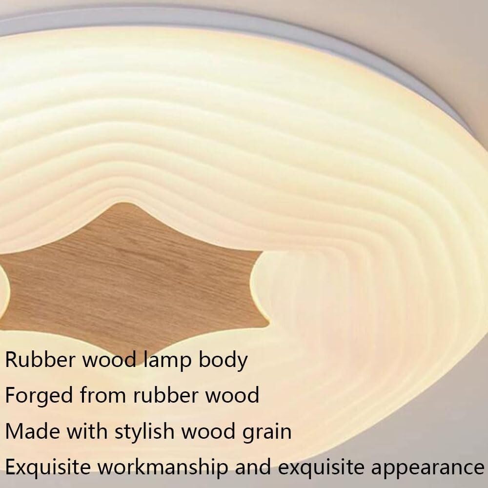 3000K-6000K Dimming Ceiling Light Semi-recessed LED Lighting Ceiling Lamp Fashionable Flat Office Ceiling Light Fixture for Living Room Bedroom Dining Room Kitchen Study Room Corridor(45cm)