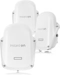 HPE Networking Instant On Access Point AP27 2x2 WiFi 6 Outdoor Wireless Access Point (3 Pack) | Power Source Not Included | US Model (S1T36A-3PACK)