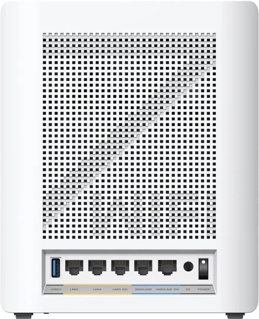 ASUS ASUS - ZenWiFi BE30000 WiFi 7 Quad-Band Mesh Router (3-Pack) - White (Renewed)
