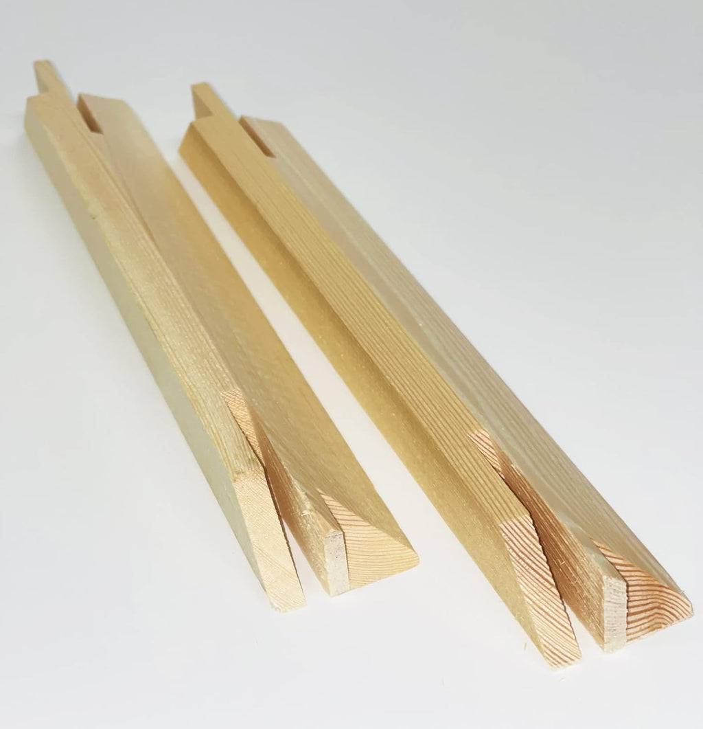 84' 2 PK 1.5' Deep Canvas Stretcher Bars - Solid Wood Frame for Stretching, Oil Paintings, Needlework - Extra Large Custom Size 6-96'