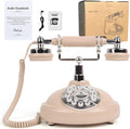 Audio Guest Book Wedding Phone- Record Customized Audio Messages with GuestBook – A Personal and Convenient Way to Preserve Your Special Occasions (Beige Phone)
