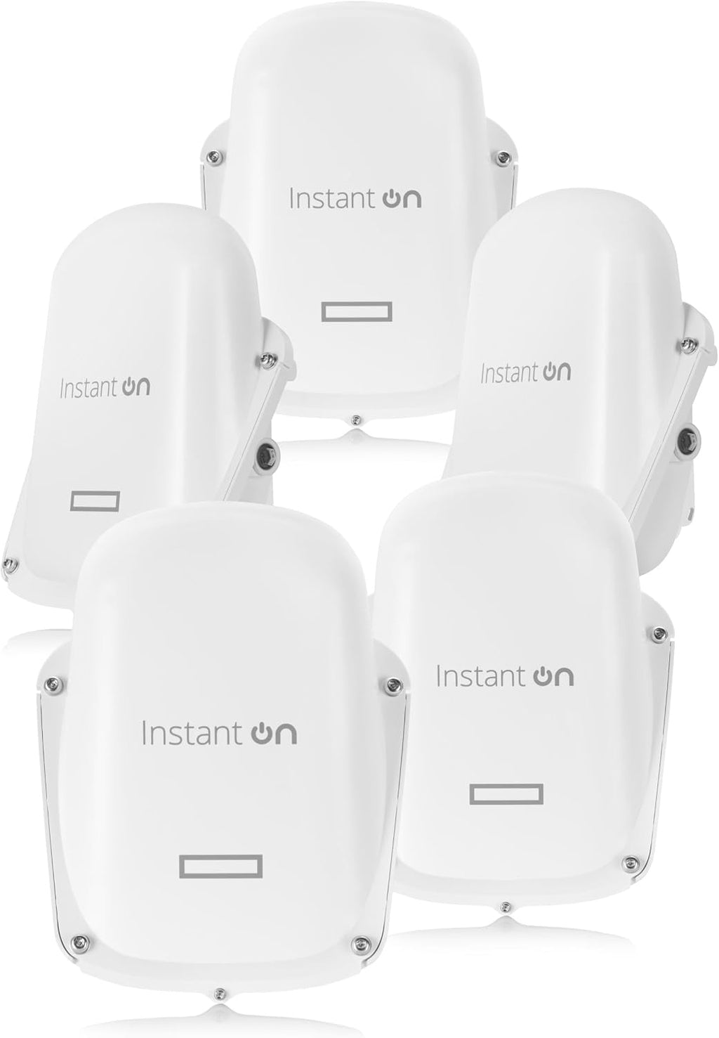 HPE Networking Instant On Access Point AP27 2x2 WiFi 6 Outdoor Wireless Access Point (5 Pack) | Power Source Not Included | US Model (S1T36A-5PACK)