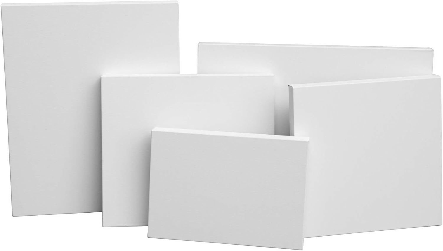 SUNBELT Gallery Wrapped Art Canvas. Blank and ready for painting, 1 1/2' depth, (6 pack) (36X36)