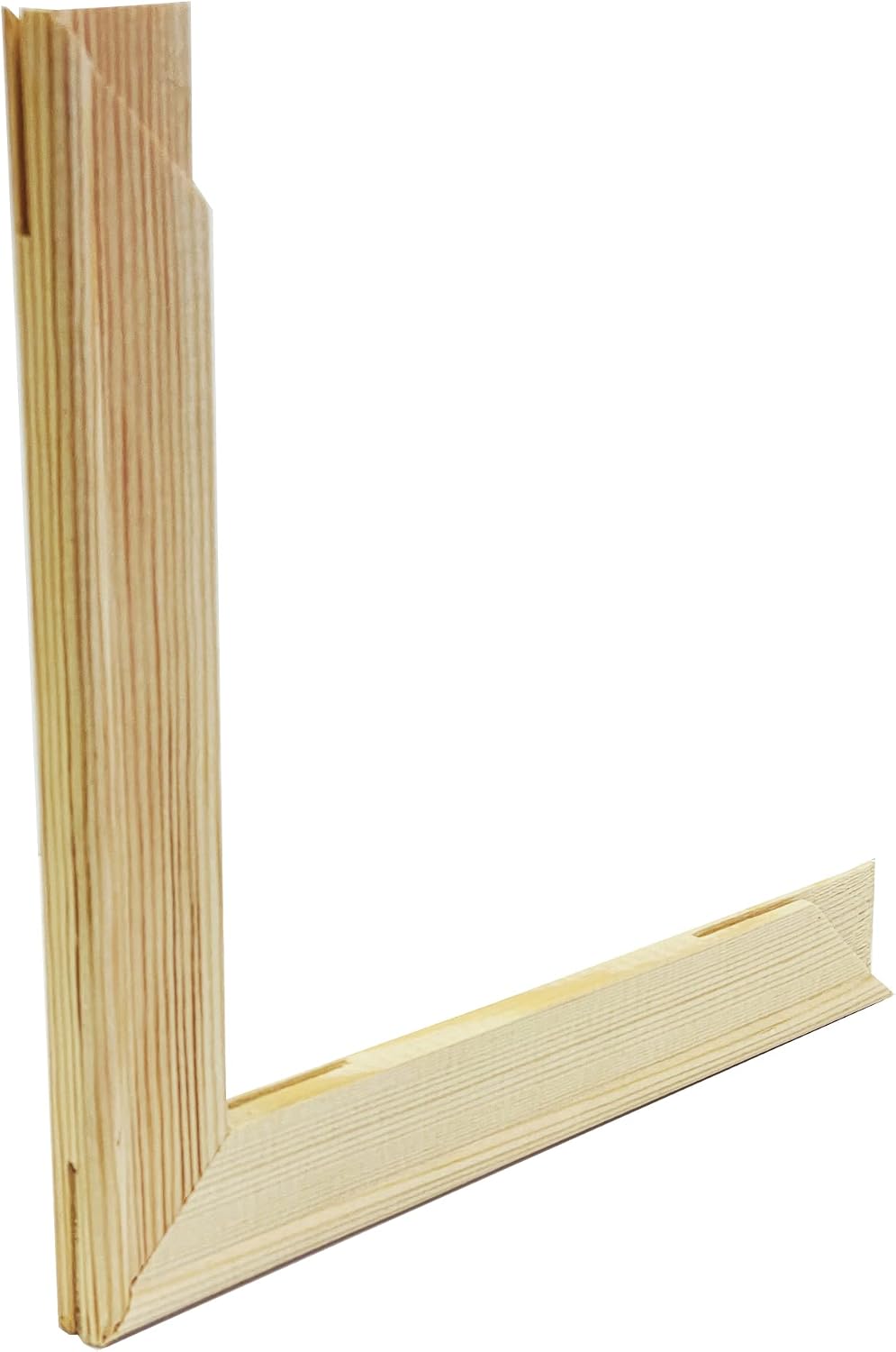 72' 2 PK 0.75' Canvas Stretcher Bars Solid Wood Frame for Canvas Stretching.Canvas Stretcher Frames.Stretcher Bars for Needlework.Oil Paintings.Extra Large Canvas Stretcher Bars Custom Size 6-84'