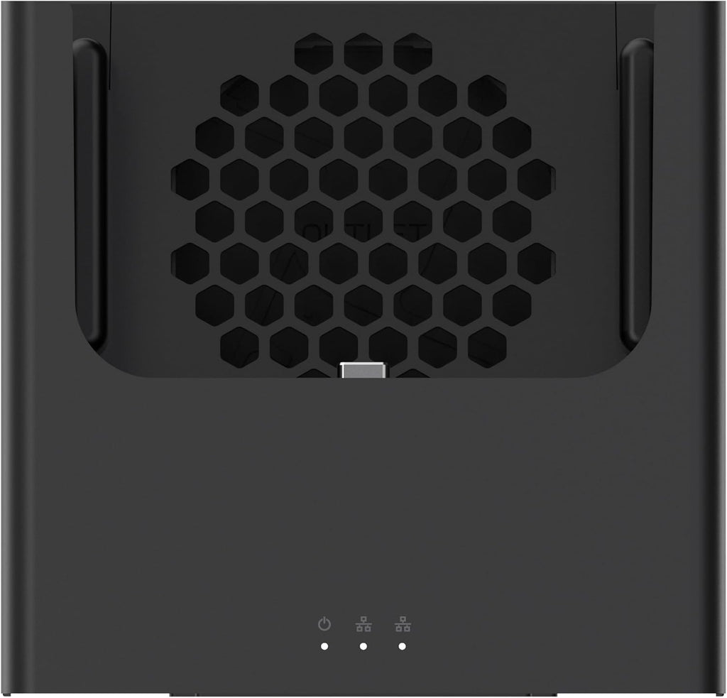 NETGEAR Nighthawk 2-Port Gigabit Ethernet Cradle (MD200) – Power & Wired Connections for Your Nighthawk M7, M6 Pro or M6 Mobile Hotspot with Active Cooling Fan