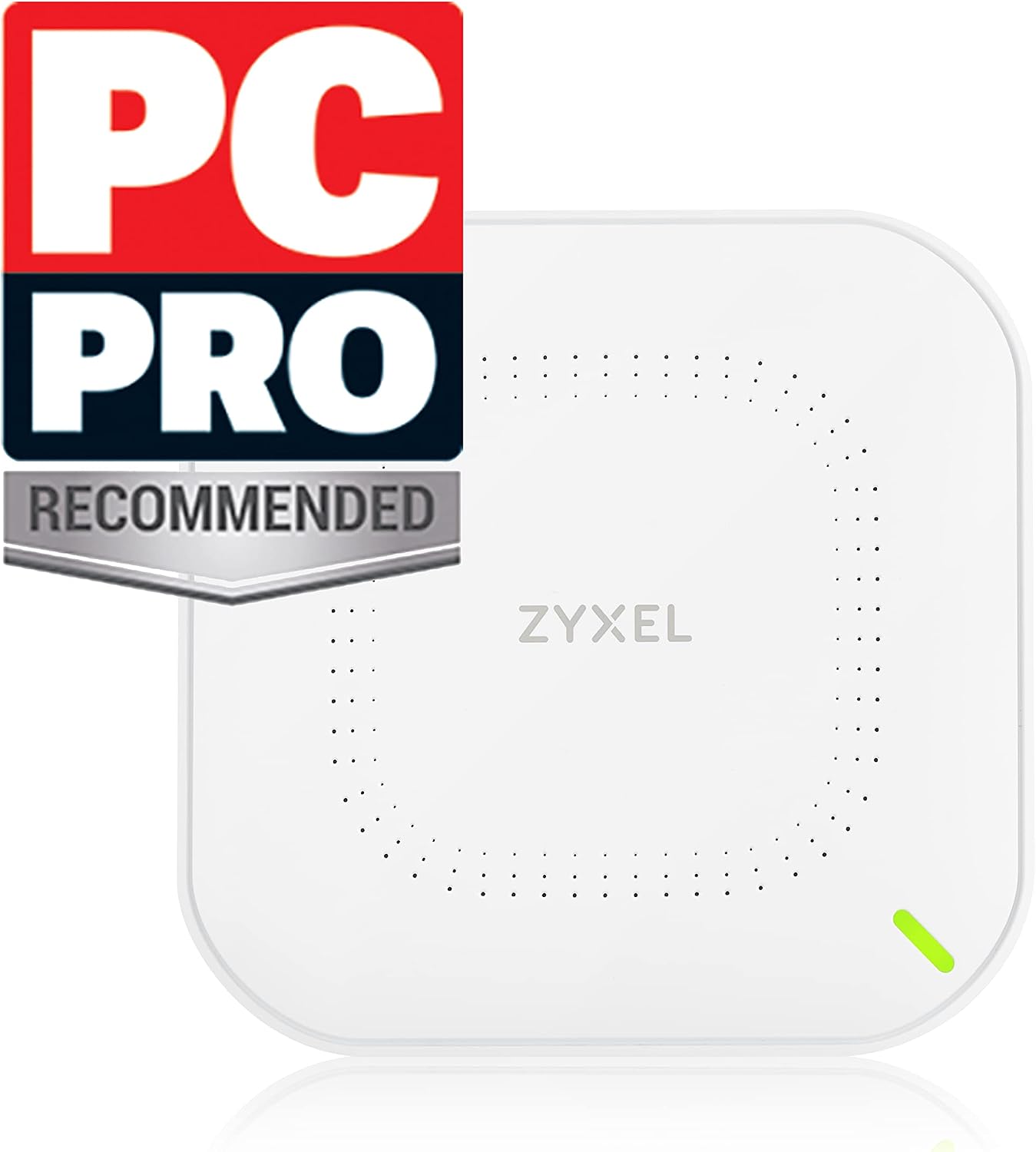 Zyxel WiFi 6 AX1800 Wireless Gigabit Access Point | Mesh, Seamless Roaming, Captive Portal & MU-MIMO | WPA3 Security | Cloud, App or Direct Management | POE+ | AC Adapter Included |NWA90AX
