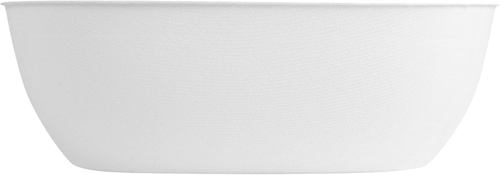 Indo 6.3 Inch Square Palm Plates, 100 Microwavable Palm Leaf Dinner Plates - Freezable, No PFAS Added, Areca Palm Leaf Plates, Oven-Ready, For Hot & Cold Foods - Restaurantware