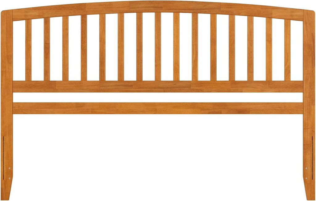 AFI, Richmond Slatted King Solid Wood Headboard, Light Toffee